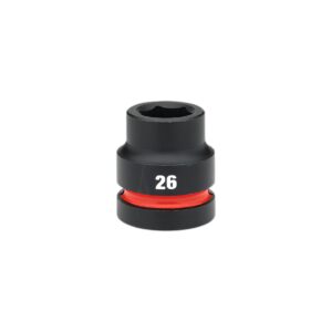 Preorder Milwaukee 49666591 Shockwave 1" Drive 26mm Standard 6 Point Impact Socket