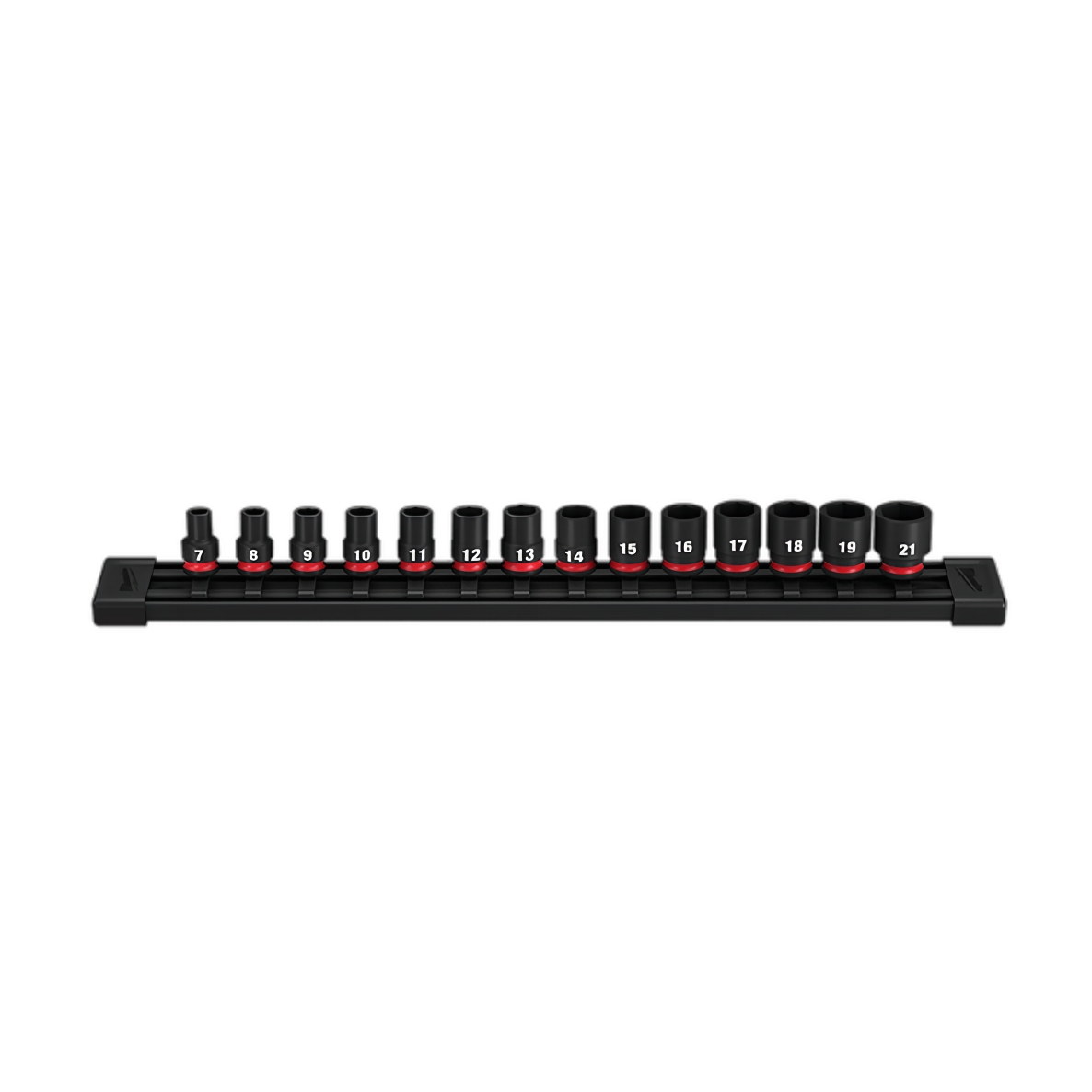 Milwaukee 49667007 Shockwave 3/8" Drive 14pce Metric Standard 6 Point Impact Socket Set