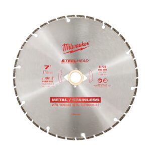 Preorder Milwaukee 49937820 178mm (7") SteelHead™ Diamond Cut-Off Blade