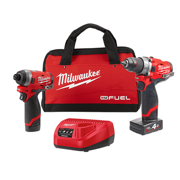 M12FPP2A-421B M12 FUEL 2pc – Hammer drill and Impact Driver