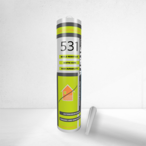 Moggens AS-531(equivalent to N95)-MG STAERK ACETIC SEALANT 531 BOX (24 TUBES) -WHITE