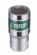 TSTOP 81906 12.5MM Series 6 Point Metric Double Colour Green Belt Socket(13)