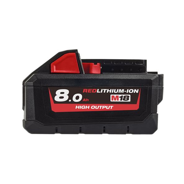 M18HB8 Milwaukee M18™ REDLITHIUM™-ION HIGH OUTPUT™ 8.0AH BATTERY