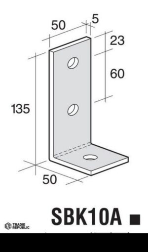 Bowmac B51 Angle Bracket