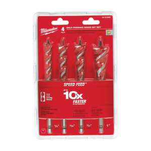 48130400 Milwaukee SPEEDFEED 4PCE KIT