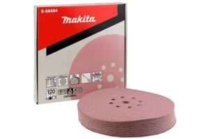 B-68404 Makita 225mm 25-pc Abrasive paper disc 120 grit
