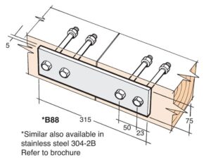 Bowmac B88 Strap 75x315