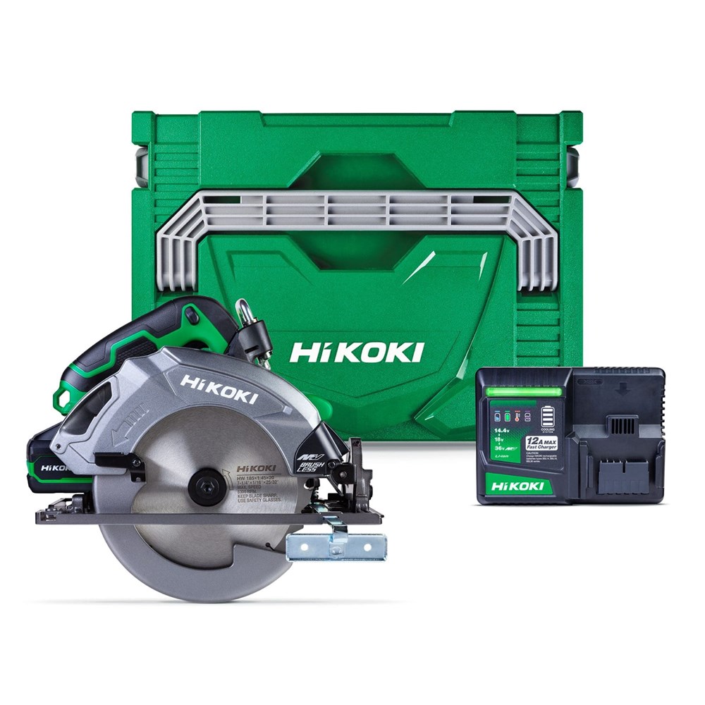 Hikoki C3607DB(GTZ) 36V Brushless 185mm Circular Saw Kit