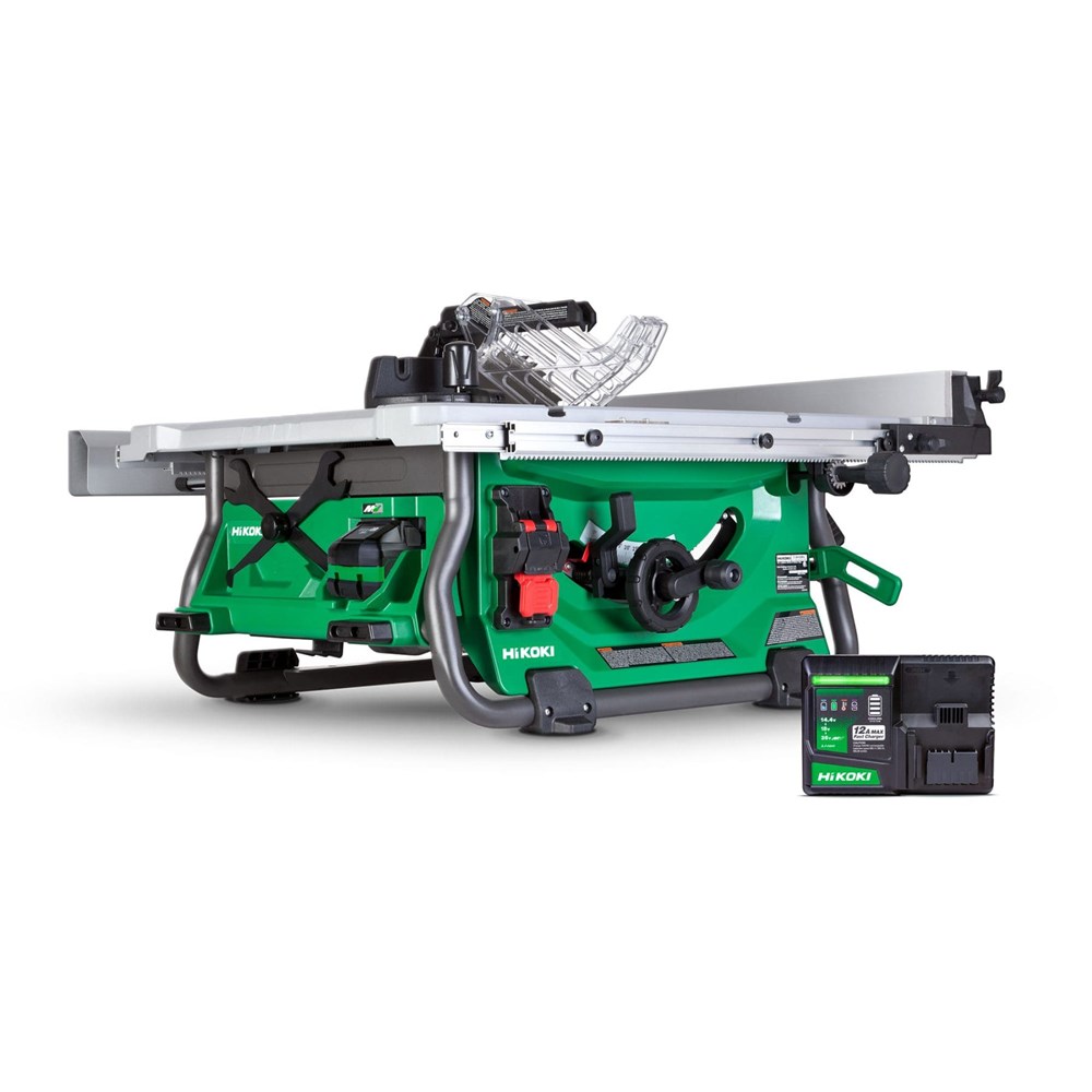 Hikoki C3610DRJ(GTZ) 36V Brushless 254mm Professional Worksite Table Saw Kit