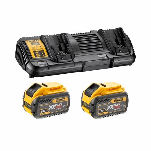 DCB132X2 Dewalt DeWALT Dual Port Charger With 2 x 9.0Ah Batteries - Image 2
