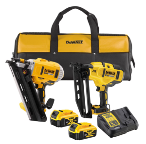 DeWALT DCK2046P2-XE 18V XR Nailer Twin Kit - 2 X 5Ah