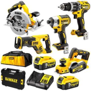 DCK578P2-XE DEWALT 18V XR Li-Ion 5pc Combination Kit  5.0Ah