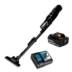 Makita DCL286TBX1 18V 5.0Ah Li-ion LXT Cordless Brushless Cyclone Stick Vacuum Combo Kit