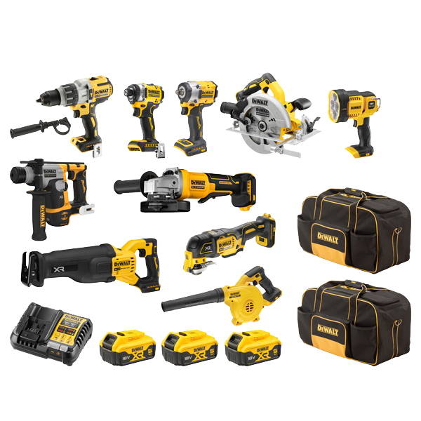 Dewalt DCZ1085P3-XE Cordless Combo Kit Brushless 10pc 18v 5Ah - Image 2