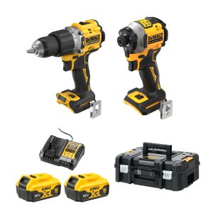 Dewalt DCZ2050P2T-XE 18V XR Brushless Twin Kit - 2X 5Ah
