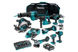 Makita DK0233G101 40Vmax XGT Brushless 10-Pc. Combo (4.0Ah) Kit