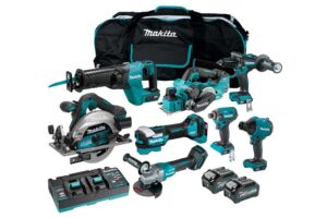 Makita DK0234G801 40Vmax XGT Brushless 8-Pc. Combo (4.0Ah) Kit