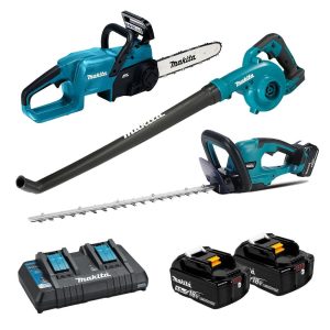 Makita DLX3192PT 18V LXT 3-Pc Cordless Garden tool (5.0Ah) Combo Kit