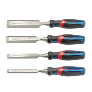 DRWCSET4 DRAPER Poundthru Wood Chisel Set - 4 Pack