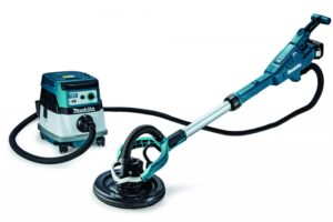 DSL801KIT Makita 18V LXT Brushless AWS 225mm Drywall Sander and vaccumm kit