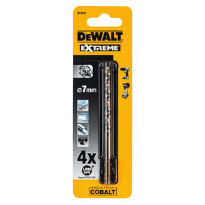 PREORDER Dewalt DT4911-QZ HSS-CO EXTREME INDUSTRIAL COBALT 7.0MM  (Box Qty 200)
