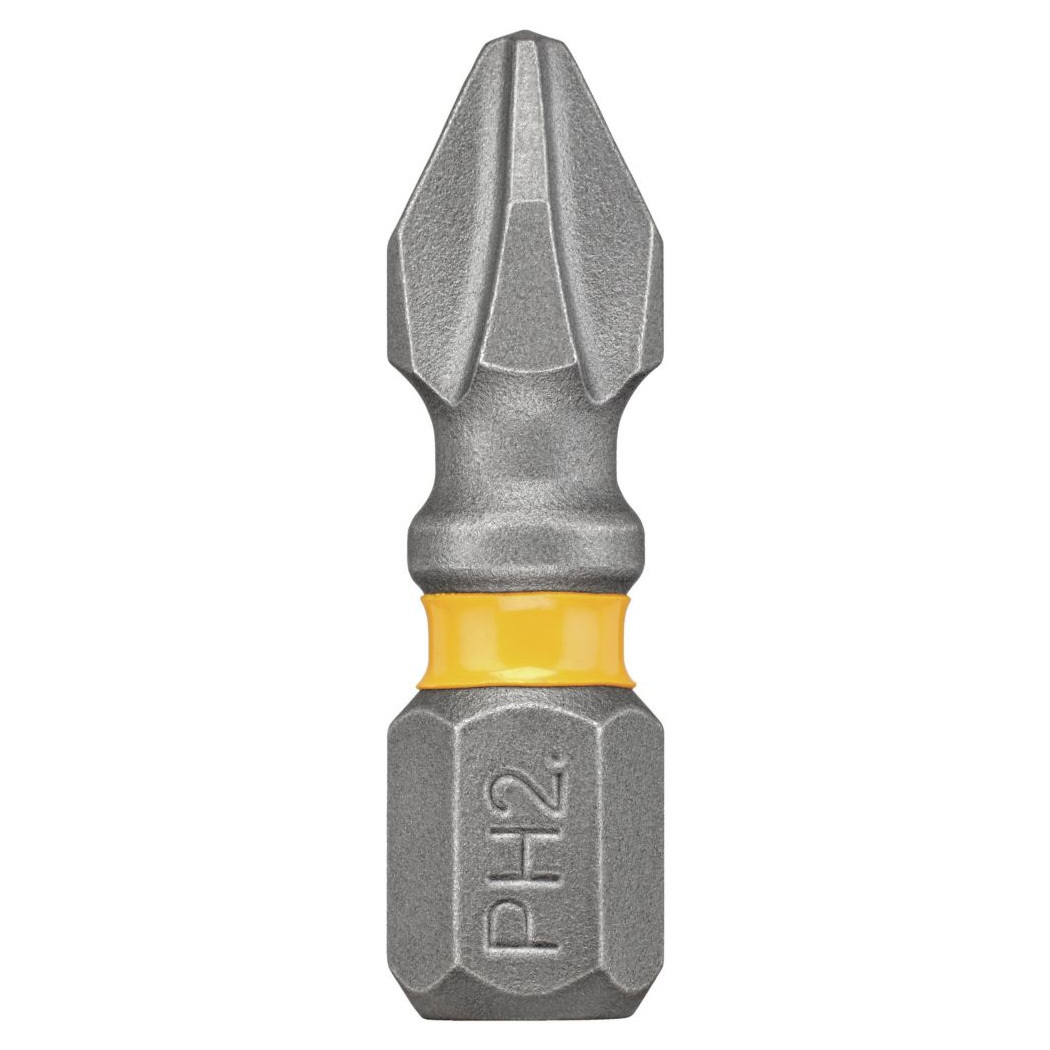 PREORDER Dewalt DWA1PH2MI5 MAX IMPACT 25MM PH2 INSERT BIT 5PK(Box Qty 100)