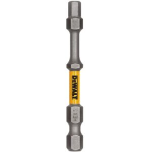 PREORDER Dewalt DWA2H5MI2 MAX IMPACT 63.5MM HEX5 POWER BIT 2PK(Box Qty 100)