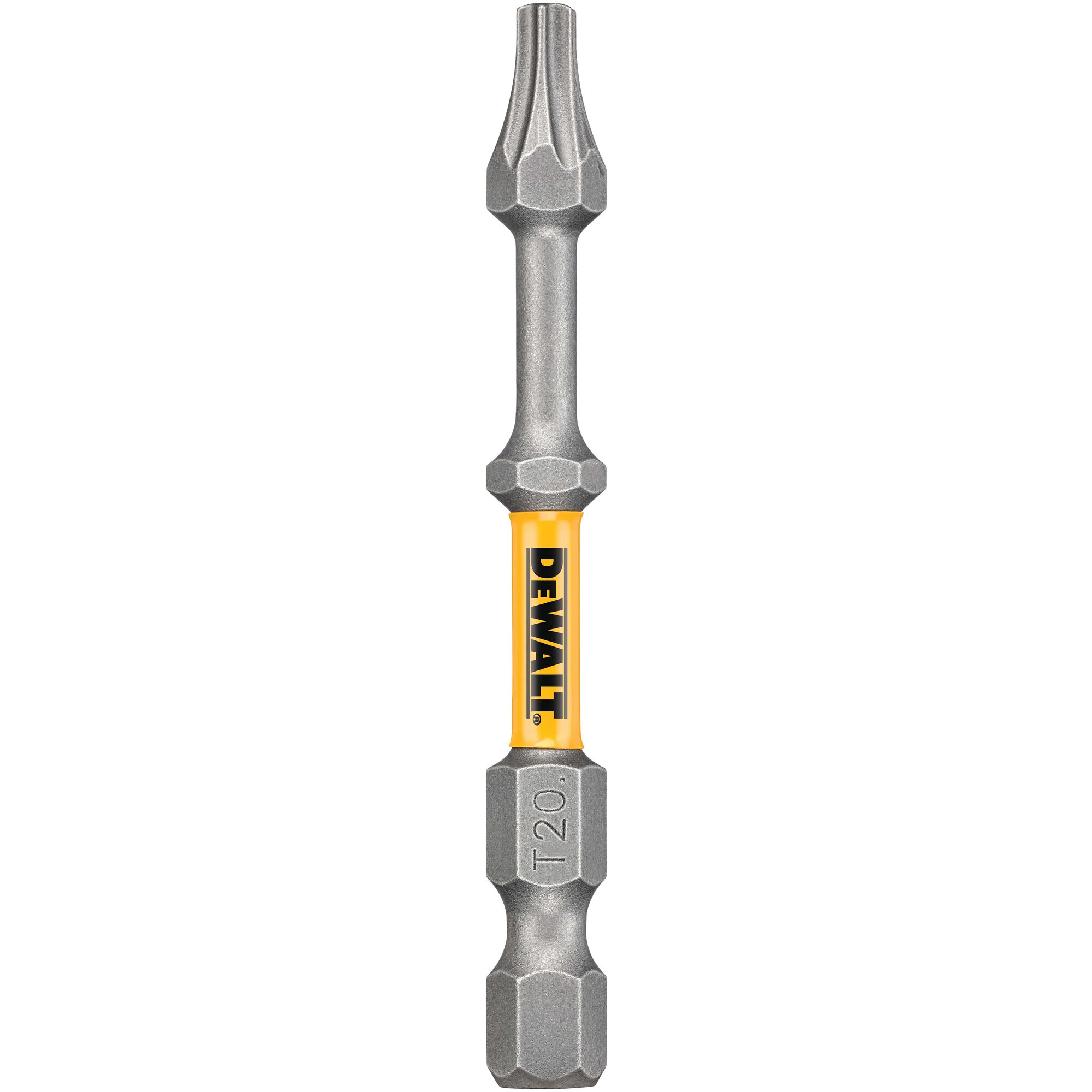 PREORDER Dewalt DWA2TX20MI2 MAX IMPACT 63.5MM TX20 POWER BIT 2PK(Box Qty 100)