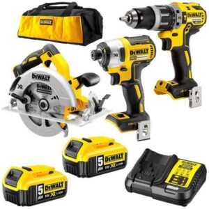 DCK320P2-XE DEWALT DeWalt Cordless Combo Kit Brushless 3pc 18v 5Ah