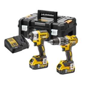 DCK266P2T-XE DEWALT DeWalt Cordless Hammer Drill & Impact Driver Brushless 18v 5Ah