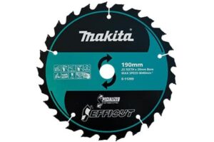 E-11209 Makita 190x20x25T EFFICUT 190mm Wood Cutting Blades