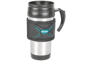 Makita E-15578 330ml Makita Stainless Steel Thermal Mug & holder with belt loop