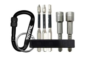 Makita E-26163 5-Pc IMPACT XPS Mix Bit and Carabiner with 2x Nutsetters