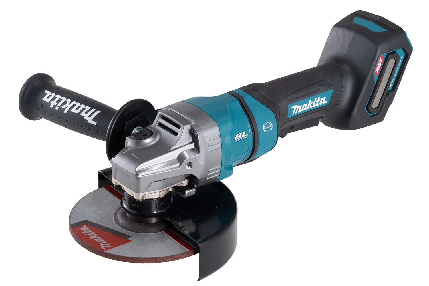 Makita GA050GZ 40V Max Li-ion XGT Cordless Brushless 125mm (5inc) Paddle Switch Angle Grinder - Skin Only