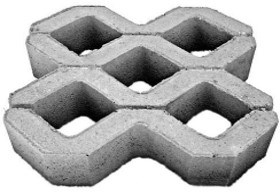 DH Garden GP40408 Grass Paver 80mm