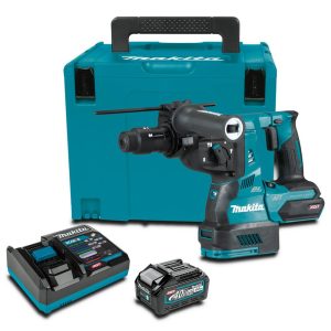 Makita HR002GM102 40V Max 4.0Ah  XTG Li-ion 28mm Cordless Brushless Rotary Hammer SDS Plus Combo Kit