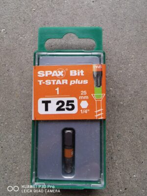 4000007899251 SPAX T-Star Plus T-25 25mm Single