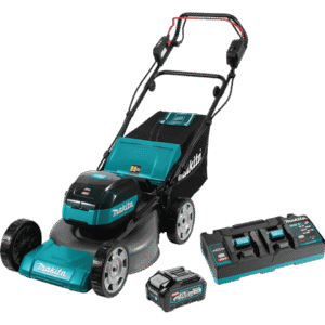 Makita LM001GM101 40Vmax XGT 4.0Ah Cordless Brushless 480mm (18inc) Self-Propelled Lawn mower Combo Kit