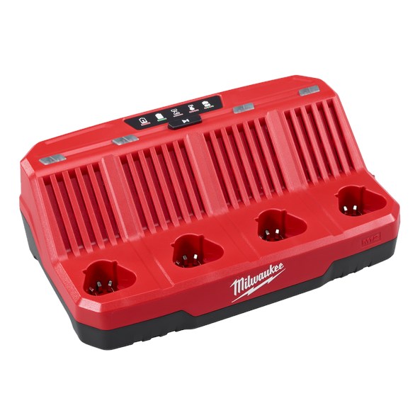 Milwaukee M12C4 M12™ Four Bay Sequential Charger