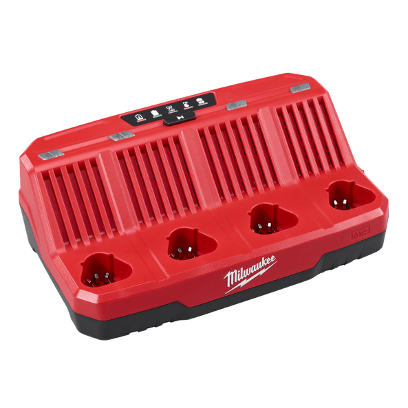 MilwaukeeM12C4 M12™ FOUR BAY SEQUENTIAL CHARGER