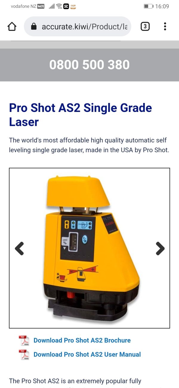 Accurate-AS2 Magnum grade Laser
