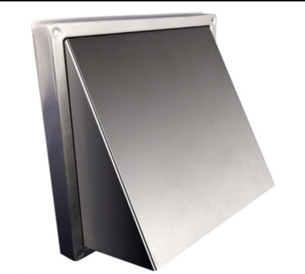 Masons VENTCWLSS100MM COWL WALL VENT 100MM Stainless Steel