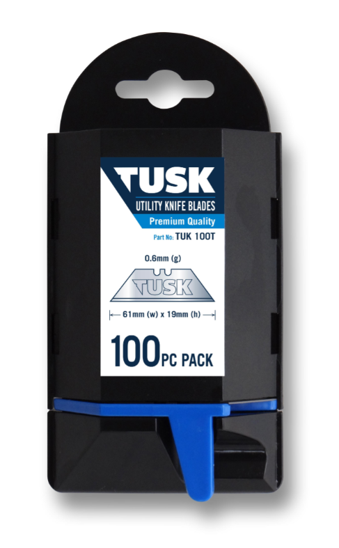 TUK 100T TUSK Utility REFILL Knife Blades 100pc pack