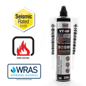 VT-HP300GREY Simpson 300ml C1/C2 Seismic Vinylester Anchor Adhesive