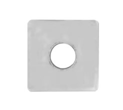 WSQ16G Square Washer M16x50x50x3mm GALV