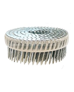 KBAO FHHG-50V8R 50mm ROUND HEAD COIL NAIL Galv 3000pcs