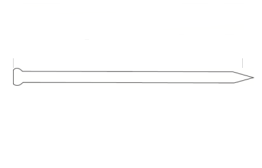 Kiwinail Jolt head loose nails - Bright 75x3.15mm 5kg Smooth (NJL75B5kg)