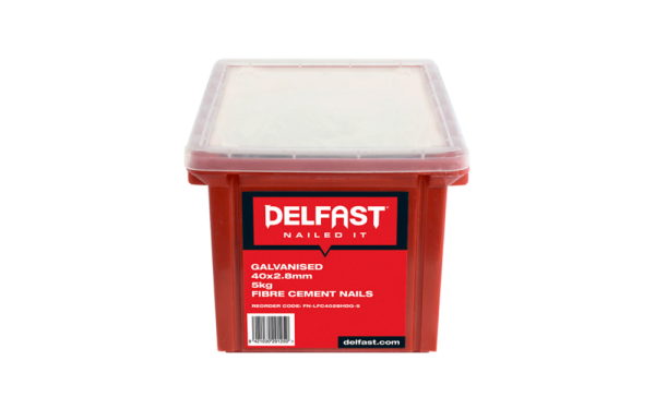Delfast FN-LFC4028HDG-5KG Delfast 40×2.8 galv fiber cement loose nail 5kg