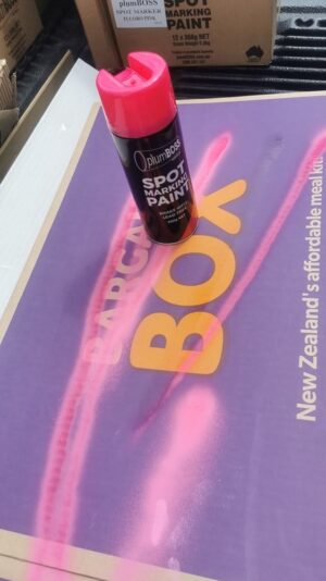 plumBOSS SMP350FY Spot-Marking Paint 350g FLUORO YELLOW